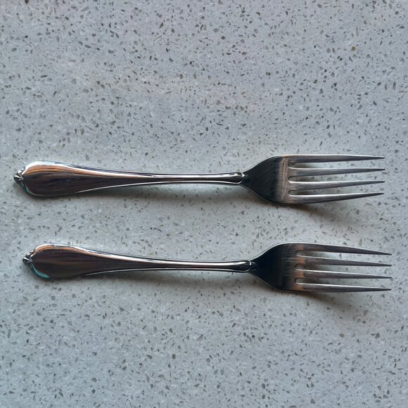 Towle Supreme Pattern Forks Set Of 2 18/8 Stainless Steel 6.75" Long - Picture 1 of 5